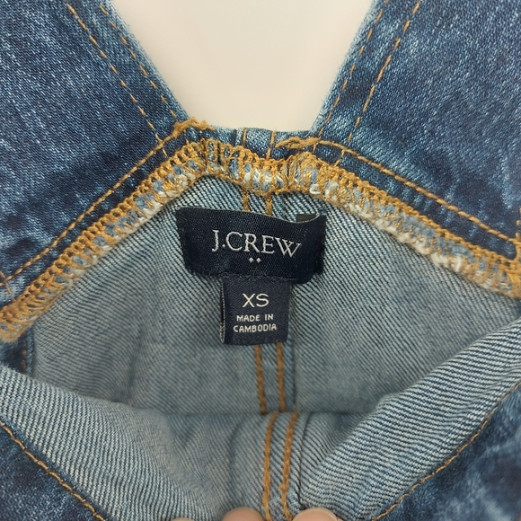J. Crew Classic overalls in all-day stretch Size xs - Picture 7 of 10